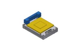 China 5398ZIF-325 1.95in 49.53mm Azimuth Carrier Test Socket Electrical Contactor supplier