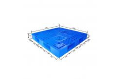 China 1200*1200 Blue Euro Pallets Made From Recycled Plastic For Warehouse supplier