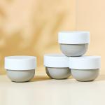 75g 100g 150g 200g Empty Matte Scrub Body Butter Face Cream Frosted Container PP Cosmetic Plastic Jar With Lid for sale