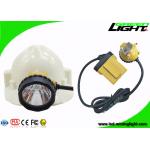 10.4Ah Battery Mining Cap Lights 25000lux Brightness Cable Flashing Headlamp