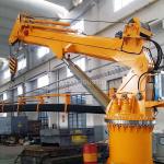 4ton 30meter Hydraulic Marine Iso9001 Telescoping Boom Crane for sale