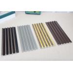 WaterProof Soundproof Fluted PS Wall Panels Easy Installation Wood Plastic Composite