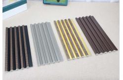 China WaterProof Soundproof Fluted PS Wall Panels Easy Installation Wood Plastic Composite supplier