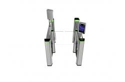 China SUS304 Biometric Recognition Glass Turnstile Gate 50persons/min supplier