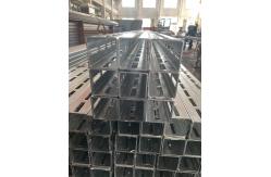 China Customized Modular Steel 120x100x4mm Square Channel supplier