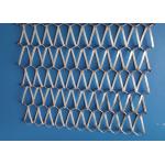 SS304 Sprial Weave Metal Conveyor Belt Mesh 12mm 36.5mm Spiral Pitch for sale