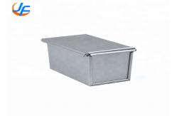 China RK Bakeware China- 1200g Nonstick Aluminum Loaf Pan / Bread Pan With Lids supplier