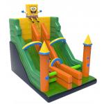 SpongeBob With Candle Fun Park Inflatable Slide For Rentals for sale