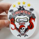Printed Picture On The Main Logo TPU Patches Eco Friendly For Jersey for sale