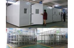 China Temperature Humidity Testing Chamber Walk In Climatic Room With Touch Controller And LAN supplier