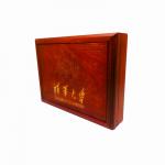 Wooden School Presentation Boxes With LCD Screen Video Brochure Wooden Box Customized