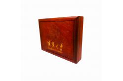 China Wooden School Presentation Boxes With LCD Screen Video Brochure Wooden Box Customized supplier