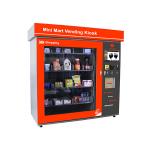 Touch Screen Mini Mart Vending Machine Business Station Automated Retail Coin / Bill / Card Operated for sale