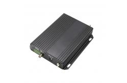 China Analog Video Bidi Data RS232/RS422 10/100M Ethernet Over Fiber Converter DC5V supplier