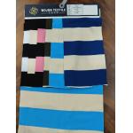 Breathable Classic Comfortable Striped Knit Fabric For Polo Shirt for sale