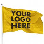 Dropshipping Custom Flags With Logo Custom Print 3x5ft Double Sided Advertising Big Customized Flag And Banners For Business for sale