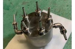 China SS304 282L/min 1.5 Inch Rotating Fountain Nozzle supplier