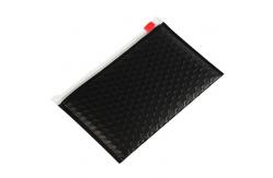 China Black Mailer Zipper Bag Packing Bubble Poly Bag With Custom Personal Logo supplier