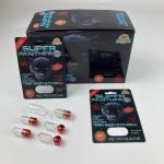 Plastic Empty Medicine Bottles Male Enhancement Rhino 99 Pills Blister Card With Display Box for sale