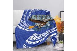 China Customized Polyester Fleece Blanket Extremely Soft And Fuzzy supplier