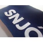Custom Logo Silicon Heat Transfer Clothing Labels For Luggages for sale