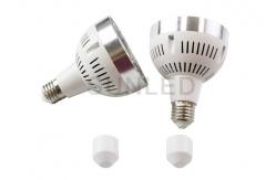 China Ultra Bright 480lm Dimmable LED SpotLight PAR30 COB 35W  6063 AL supplier