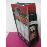 Printed Side Gusset Plastic Pouches Packaging , Punch Hole Coffee Bean Packaging