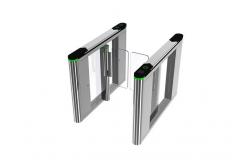 China Anti Tailing Speed Gate 24V Brushless Motor Drive Fast Swing Barrier Turnstile supplier