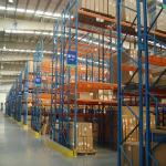 Adjustable Warehouse Pallet Racking System Double Deep Heavy Duty Industrial Racking for sale