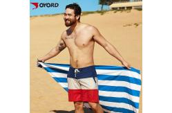 China Printed Sublimated Beach Towels Environmental Friendly Antibacterial Fashion Style supplier