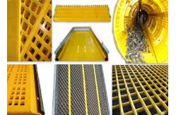 China Abrasion Resistance 25mm Polyurethane Vibrating Screen Mesh supplier