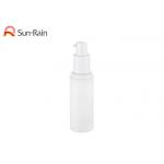 White Airless Cosmetic Bottles Sr2109b , Pp Smooth Empty Lotion Bottles for sale