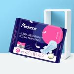 Ladies Sanitary Pad Women Sanitary Napkin Herbal Hygiene Product Organic Pads for sale