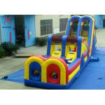 Customized Inflatable Obstacle Course Inflatable Bouncy Jumping Castle With Slides for sale