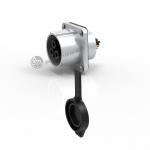 Metal IP67 Power Connector Anti Interference Waterproof 3 Pin Connector Female for sale