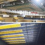 Mold Resistant Suspended Acoustic Baffles Customized Acoustic Polyester Baffles Fireproof for sale