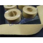 Yellow Kevlar Fiber Material Garniture Tape In Transmission Belt High Efficiency