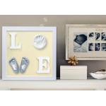 Baby 3D Baby Casting Kit Babies Mold Cast Wooden Photo Frame for sale