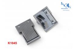 China Fashion Design Bag Turn Lock , Bag Push Lock 22mm Zinc Alloy Material supplier