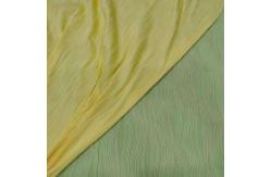 China Strip Plain Dyed 165cm 250gsm Stretch Knitted Fabric Crinkle polyester jersey material supplier