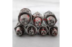 China Bullet Head Multiface Metal Dice Set Desktop Game DND#RPG#COC supplier