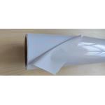 80 / 100 Micron PVC Sticker Paper Rolls Self Adhesive Vinyl For Advertising for sale