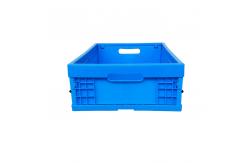 China Stacking Design Collapsible Plastic Box For Grocery Food / Garment Companies supplier