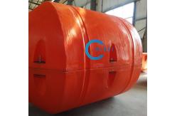 China Marine Dredging HDPE Pipe Floater With Tensile Strength 15MPa supplier