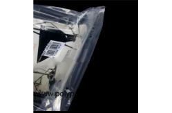 China 35x40cm 0.06mm Transparent LDPE Drawstring Storage Bag supplier