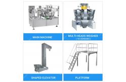 China Automatic Zipper Doypack Packing Machine For Chocolate Bean supplier