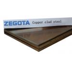 5.0-1500mm Width Copper Clad Steel Sheet With Good Surface Lubrication