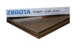 China 5.0-1500mm Width Copper Clad Steel Sheet With Good Surface Lubrication supplier
