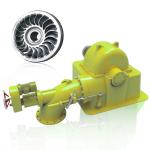 Vertical/Horizontal Turgo Turbine Generator Stainless Steel 220V-11000V 200kW-30MW 500-3000rpm for sale