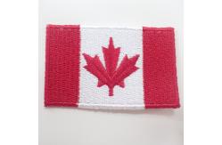 China Popular National Flag Custom Embroidery Patches For Clothes Hat Bag supplier
